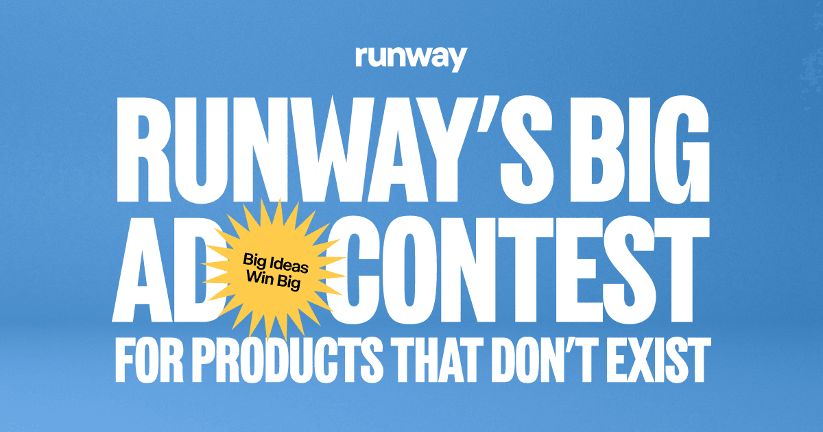Runway's Big Ad Contest For Products that Don't Exist
